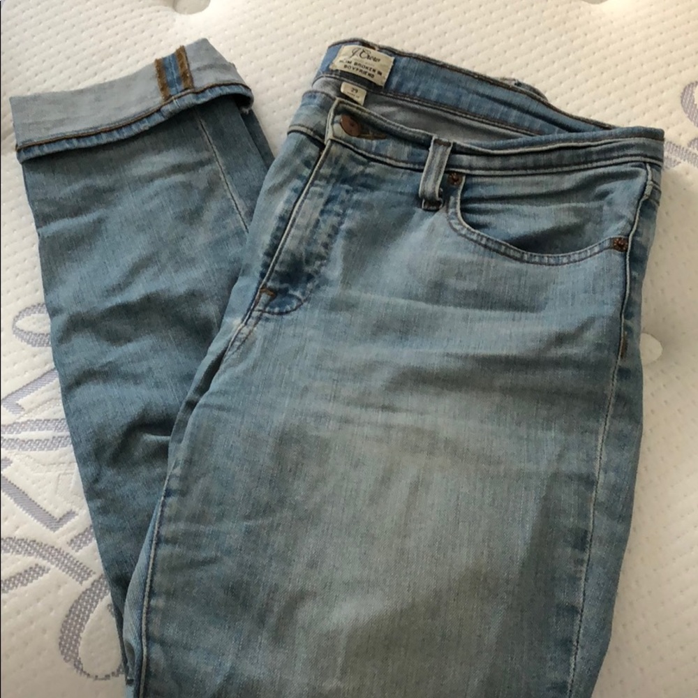 JCrew Slim Broken In Boyfriend Jean